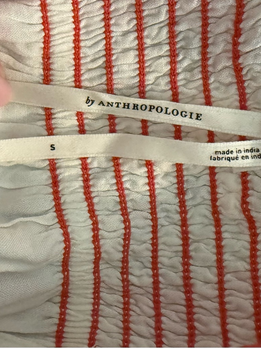 Anthropologie Pink Floral Maxi Dress with Red & Green Print - Picture 4 of 4